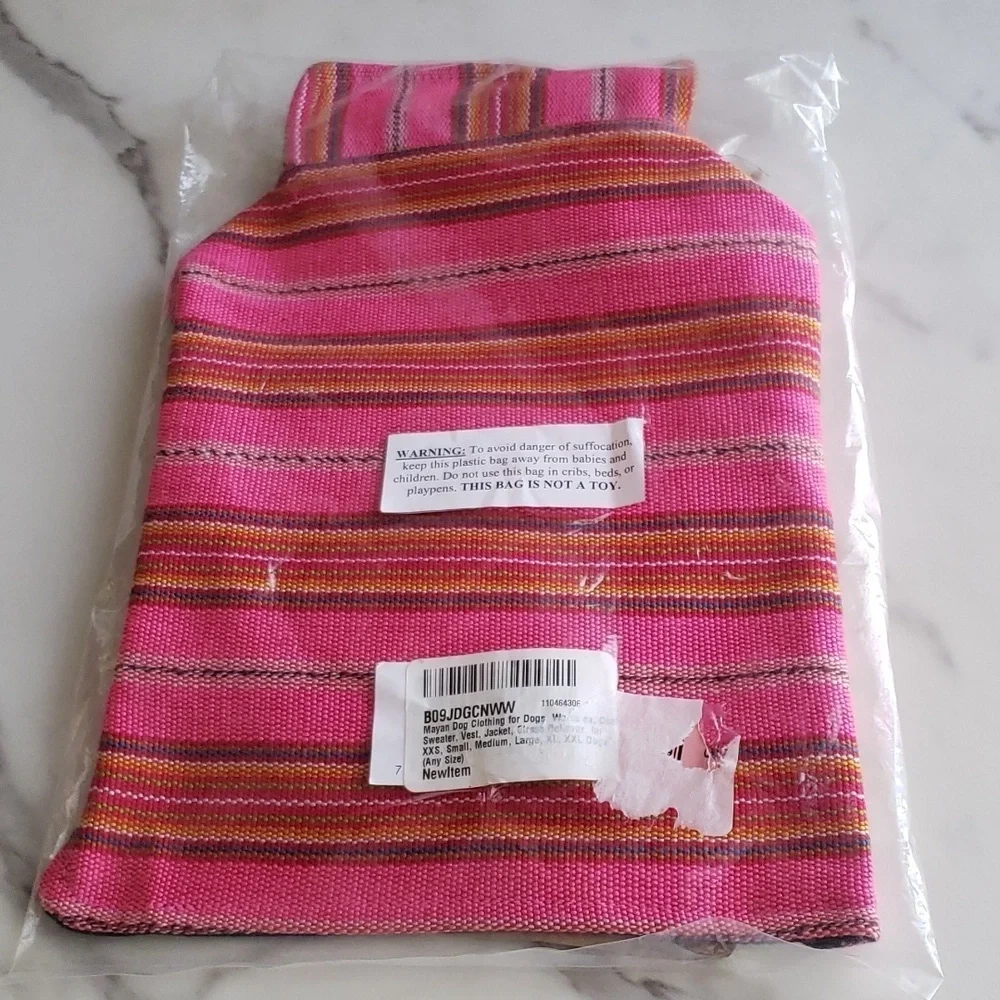 Mayan Dog Coat, Sweater, Vest, Jacket, Stress Relief XS